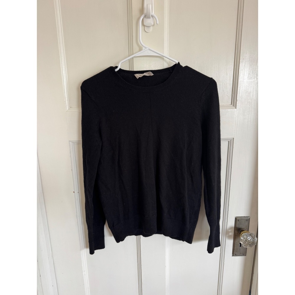 Everlane black cashmere sweater size small